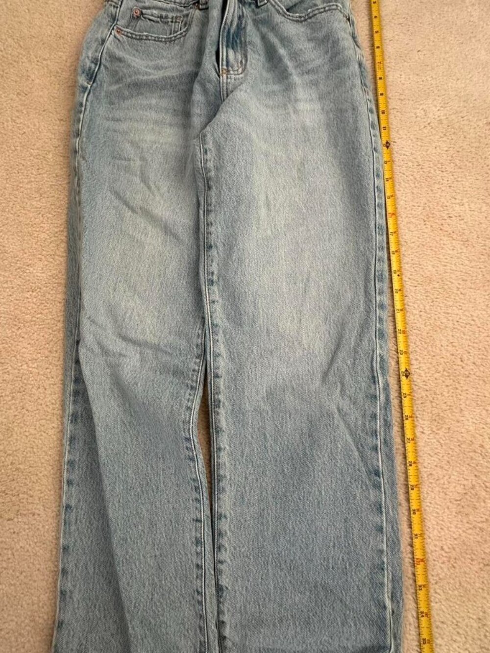 garage high-waisted relaxed denim jeans 👖✨